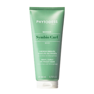SYMBIO CURL - Маска для волнистых, кудрявых или вьющихся волос - питание и дисциплина